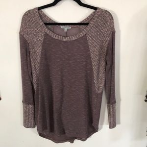 Layering long sleeve